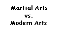 arts martiaux